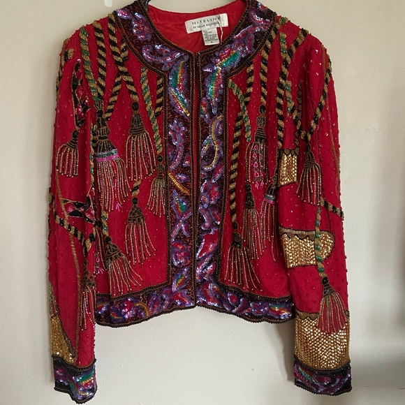 nightline Jackets & Blazers - Vintage Beaded Jacket
